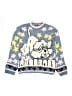 Young Classics 100% Acrylic Graphic Blue Pullover Sweater Size L (kids) - photo 1