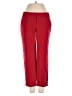 Express Solid Red Casual Pants Size 0 - photo 1