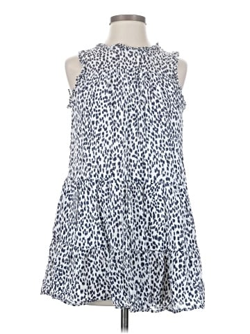 Pinch Sleeveless Blouse (view 1)
