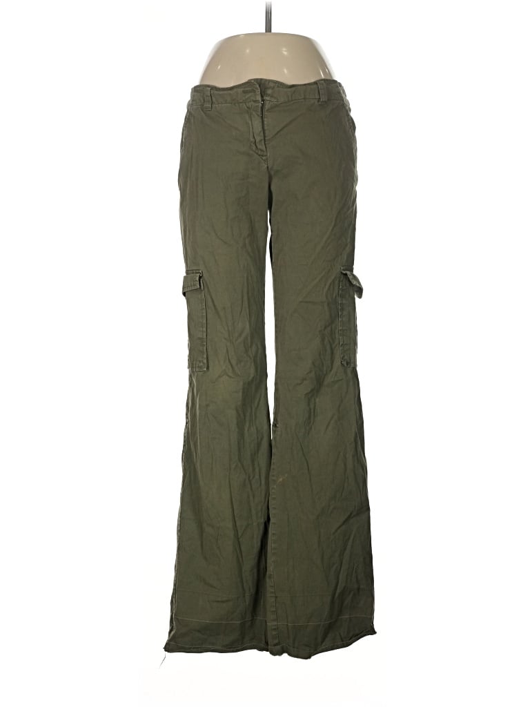 Pre-owned Banana Republic Factory Store Cargo Pants In Green