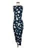 Nine Britton Graphic Blue Cocktail Dress Size S - photo 1