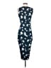 Nine Britton Graphic Blue Cocktail Dress Size S - photo 2