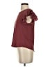 E&M Collection Burgundy Short Sleeve Top Size S - photo 5
