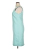 Chadwicks 100% Polyester Solid Teal Casual Dress Size 14 - photo 5