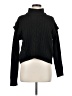 Time and Tru 100% Polyester Black Turtleneck Sweater Size M - photo 1
