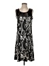 Style&Co Graphic Black Cocktail Dress Size S - photo 1