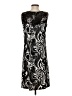 Style&Co Graphic Black Cocktail Dress Size S - photo 2