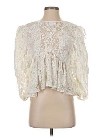 Forever That Girl for Anthropologie 3/4 Sleeve Blouse (view 1)