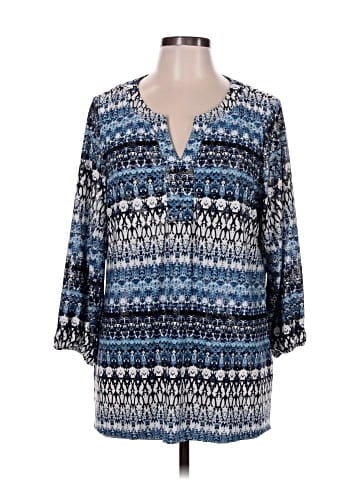 Cathy 3/4 Sleeve Blouse (view 1)