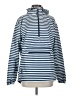 CHARLES RIVER APPAREL 100% Polyester Stripes Blue Windbreaker Size S - photo 1