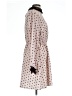 Unbranded Polka Dots Tan Casual Dress Size L - photo 4