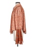 Free People 100% Polyester Orange Long Sleeve Blouse Size S - photo 5