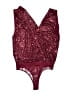 Lulus 100% Polyester Burgundy Bodysuit Size XS - photo 1