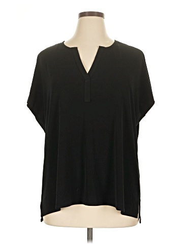 Carmen Carmen Marc Valvo Short Sleeve Blouse (view 1)