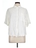 Solai The Label Ivory Short Sleeve Blouse Size L - photo 1