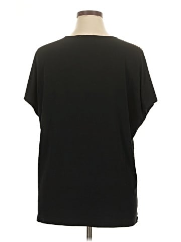 Carmen Carmen Marc Valvo Short Sleeve Blouse (view 2)