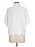 Solai The Label Ivory Short Sleeve Blouse Size L - photo 2