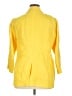 MICHAEL Michael Kors 100% Viscose Yellow Blazer Size 16 - photo 2
