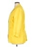 MICHAEL Michael Kors 100% Viscose Yellow Blazer Size 16 - photo 5