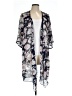 Emory Park 100% Polyester Blue Kimono Size L - photo 1