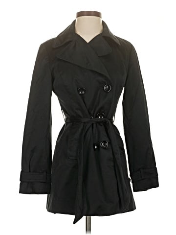 White House Black Market Trenchcoat (view 1)