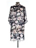 Emory Park 100% Polyester Blue Kimono Size L - photo 2