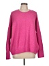 Vince Camuto Solid Pink Pullover Sweater Size L - photo 1