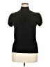 August Silk Black Short Sleeve Top Size XL - photo 1
