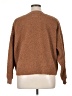 American Eagle Outfitters 100% Polyester Solid Brown Pullover Sweater Size XL - photo 2