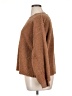 American Eagle Outfitters 100% Polyester Solid Brown Pullover Sweater Size XL - photo 5