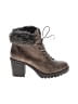 Just Fab Brown Ankle Boots Size 8 - photo 1
