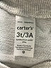 Carter's Print Silver Pullover Sweater Size 3T - photo 3