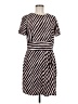 MNG Suit 100% Polyester Stripes Black Casual Dress Size 8 - photo 1
