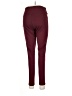 Hannah Solid Burgundy Active Pants Size L - photo 2