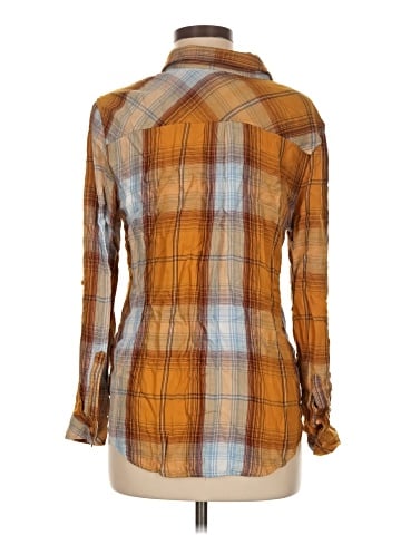 a.n.a. A New Approach Long Sleeve Button-Down Shirt (view 2)