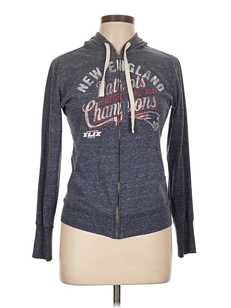 Pre-owned Target Zip Up Hoodie In Gray