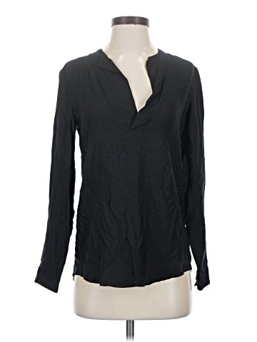 James Perse Long Sleeve Blouse (view 1)