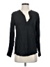 James Perse Black Long Sleeve Blouse Size XS (0) - photo 1