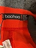 Boohoo Solid Red Shorts Size 8 - photo 3