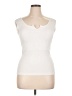 Under Control Ivory Sleeveless T-Shirt Size XL - photo 1