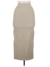 CUTS 100% Nylon Solid Tan Ivory Casual Skirt Size M - photo 1