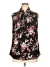 Nine West Floral Black Sleeveless Blouse Size 1X - photo 1