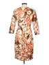 Talbots Print Tan Cocktail Dress Size 2 - photo 2
