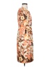Talbots Print Tan Cocktail Dress Size 2 - photo 4