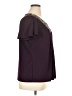 DressBarn Purple Short Sleeve Blouse Size 1X - photo 4