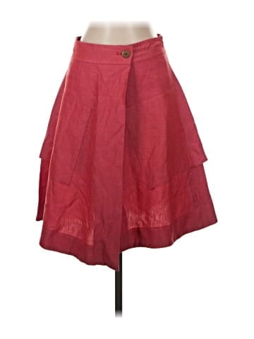 Anthropologie Silk Skirt (view 1)