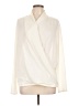 Ann Taylor LOFT Ivory Long Sleeve Blouse Size L - photo 1