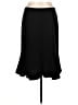 Due Per Due Solid Black Formal Skirt Size 12 - photo 1