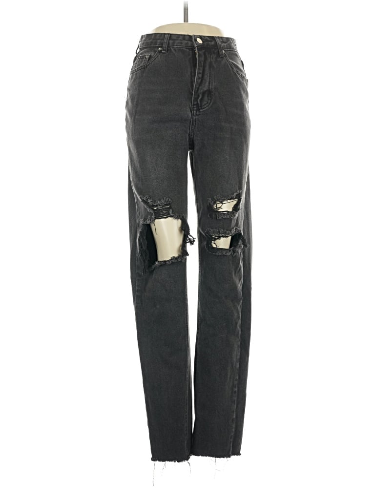 Pre-owned Shein Jeans In Black