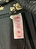 Justice Stars Gold Casual Pants Size 10 - photo 3